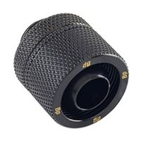 Bitspower G 1/4&quot; Straight Compression Fitting - Black