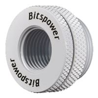 Bitspower G 1/4&quot; Case Top Fill Port - Deluxe White