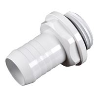 Bitspower G 1/4" Straight Barbed Fitting - Deluxe White