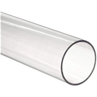 Bitspower 1/2&quot; (13 mm) x 5/8&quot; (16 mm) Non-champher Crystal Link Rigid Tubing 20 in. - Clear
