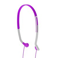 Koss KPH14v Wired Headphones -  Purple/White