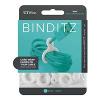 UT Wire Binditz White Mini for Mobile - 8 Piece