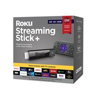 Roku Streaming Stick+ Streaming Media Player, HD/4K/HDR, Long-range Wireless, Voice Remote with TV Controls