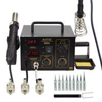 SRA Soldering Products 2 in 1 Digital Hot Air Rework and Soldering Station