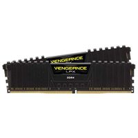 Corsair Vengeance LPX 16GB (2 x 8GB) DDR4-3200 PC4-25600 CL16 Dual Channel Desktop Memory Kit CMK16GX4M2D3200 - Black