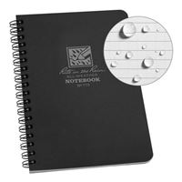 Rite In The Rain All Weather Side Spiral Notebook - Black