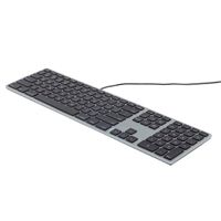 Matias Aluminum RGB Wired Keyboard for Mac - Space Gray