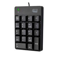 Adesso 18-Key Numeric USB Keypad