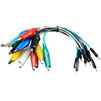 MIKROE-512, 150mm Insulated Breadboard Jumper Wire in Black, Blue, Brown,  Green, Grey, Orange, Purple, Red, White