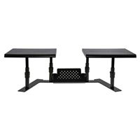 Allsop ErgoTwin Height Adjustable Dual Monitor Stand