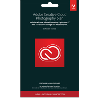 Adobe Creative Cloud Photography Plan 1TB
