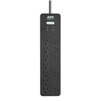 APC SurgeArrest Home/Office Surge Protector, 12 Outlets, 2160 Joules w/ 6 ft. Cord - Black