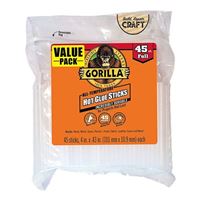 Gorilla Glue Hot Glue Sticks Full Size 45 Count