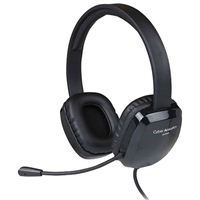Cyber Acoustics USB Stereo Wired Headset - Black