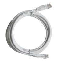 Inland 14 Ft. CAT 5e Stranded, 26 Gauge Ethernet Cables 5 Pack - White