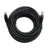 Inland 50 Ft. CAT 5e Stranded, 26 Gauge Ethernet Cable - Black