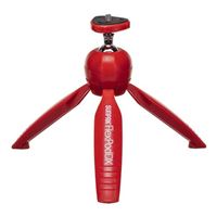 SUNPAK FlexPodDX Tabletop Tripod for Compact Cameras, Smartphones and GoPro - Red