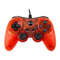 TTX Tech Wired PS3 Controller - Clear Red