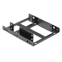 Micro Connectors Dual 2.5 Metal SSD/HDD Mounting Kit