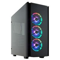 Corsair Obsidian 500D RGB SE Tempered Glass ATX Mid-Tower Computer Case - Black