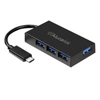 Aluratek 4-Port USB 3.1 (Gen 1 Type-C) Hub