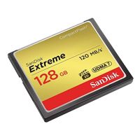 SanDisk 128GB Extreme CompactFlash VPG-20/UDMA 7 Flash Memory Card