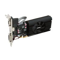 MSI Radeon R7 240 Low-Profile Overclocked Single-Fan 2GB DDR3 PCIe 3.0 Graphics Cards
