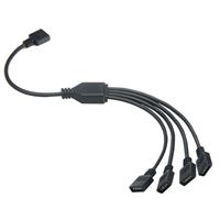 Micro Connectors 11.81 in. 1-to-4 RGB Splitter Cable