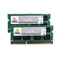 Neo Forza 8GB 2 x 4GB DDR3L-1600 PC3L-12800 CL11 Dual Channel SO-DIMM Memory Kit