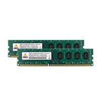  8GB (2 x 4GB) DDR3-1333 PC3-10600 CL9 Dual Channel Desktop Memory Kit NMUD340C8113CA2 - Green