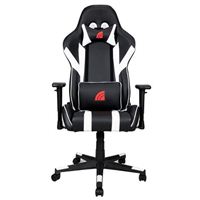 Inland MACH Gaming Chair - Black/White