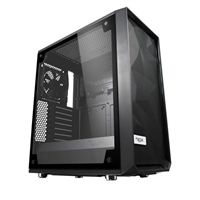 Fractal Design Meshify C Tempered Glass ATX Mid-Tower Computer Case - Black