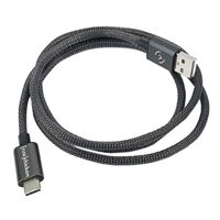 Fuse Chicken USB 2.0 (Type-C) Male to USB 2.0 (Type-A) Male Charging Cable 3.3 ft. - Silver