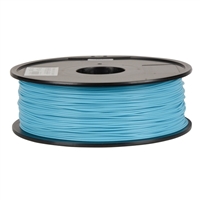 Inland 1.75mm PLA 3D Printer Filament 1kg (2.2 lbs) Cardboard Spool - Turquoise