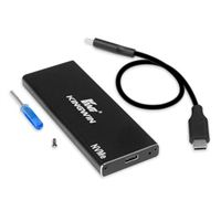 Kingwin USB 3.1 Type-C to M.2 NVMe External Hard Drive Enclosure