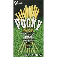  Pocky Matcha Green Tea Covered Biscuit Sticks, 1.41 oz.