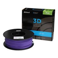 1.75mm pla 3d printer filament 1kg (2.2 lbs) cardboard spool - purple dimensional accuracy +/- 0.03mm, fits most fdm/fff printers, odor free, clog free