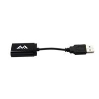 AntLion Audio GDL-0424 USB Stereo Sound Card Adaptor for Microphones and Headphones