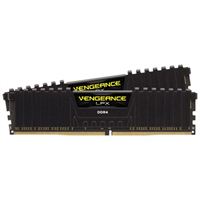 Corsair Vengeance LPX 16GB (2 x 8GB) DDR4 3200 PC4-25600 CL16 Dual Channel Desktop Memory Kit CMK16GX4M2Z3200 - Black