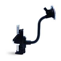 iEssentials Grip Clip Suction Windshield Phone Mount w/ Gooseneck - Black