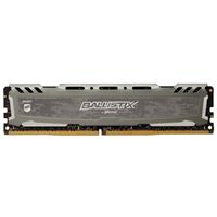 Crucial Ballistix Sport LT 8GB (1 x 8GB) DDR4-3200 PC4-25600 CL16 Single Channel Desktop Memory Module BLS8G4D32AESBK - Gray