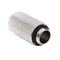 Bitspower G1/4&quot; 30mm Male to Female Extender - Silver Shining