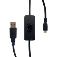 Micro Connectors USB 2.0 A Male to Micro USB 4 ft. Extension Cable with Power On/Off Switch for Raspberry Pi