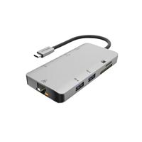 EZQuest Inc. USB-C 8 Port Multimedia Hub