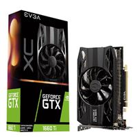 EVGA GeForce GTX 1660 Ti XC Gaming Overclocked Single-Fan 6GB GDDR6 PCIe 3.0 Graphics Card