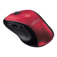 Logitech M510 Wireless Mouse - Red