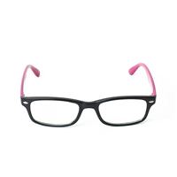 HornetTek Anti Blue Light Computer Glasses with Pouch and Cloth Black and Pink Frame