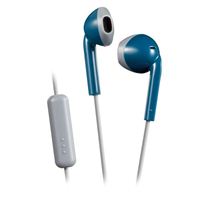 JVC Retro Style Wired Earbuds - Blue