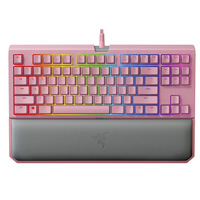 Razer Blackwidow Tournament Edition Chroma V2 Quartz Pink Rgb Mechanical Gaming Keyboard Razer Green Micro Center