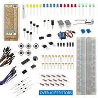 Inland Basic Starter V2 Kit for Arduino UNO - 16MHz Clock Rate; 32KB Flash  Memory; 2KB SDRAM; 1KB EEPROM; Motion & Flame - Micro Center